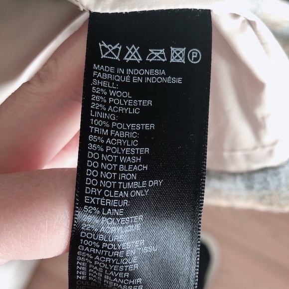 UO urban outfitters wool blend check short jacket - Picture 6 of 6